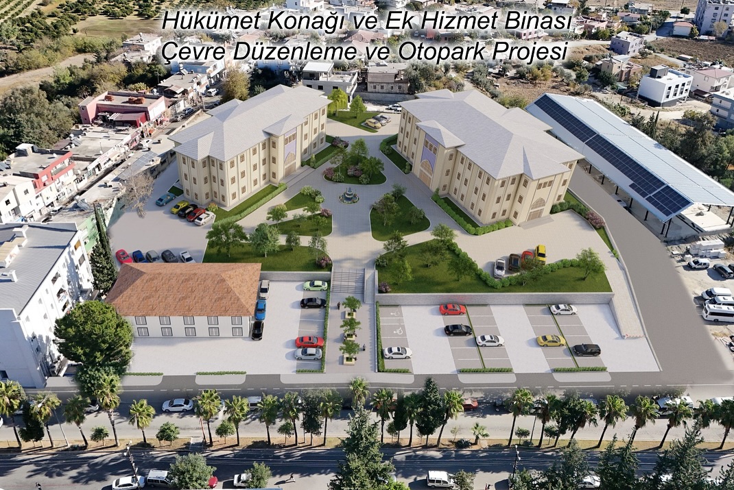 Karaisalı’da Çevre Düzenleme Ve Otopark Projesi Hızla İlerliyor (2)