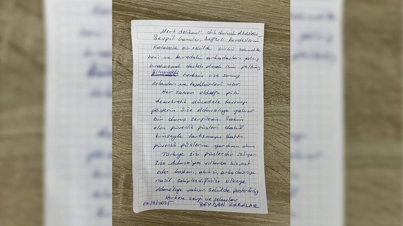 Karalar’dan Destekçilere Çağrı Adanalıya Yakışır Bir Duruş Sergileyin