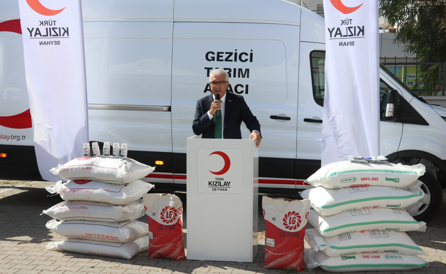 Kızılay’dan Adana’da Küçük Üreticilere Tarımsal Destek (2)