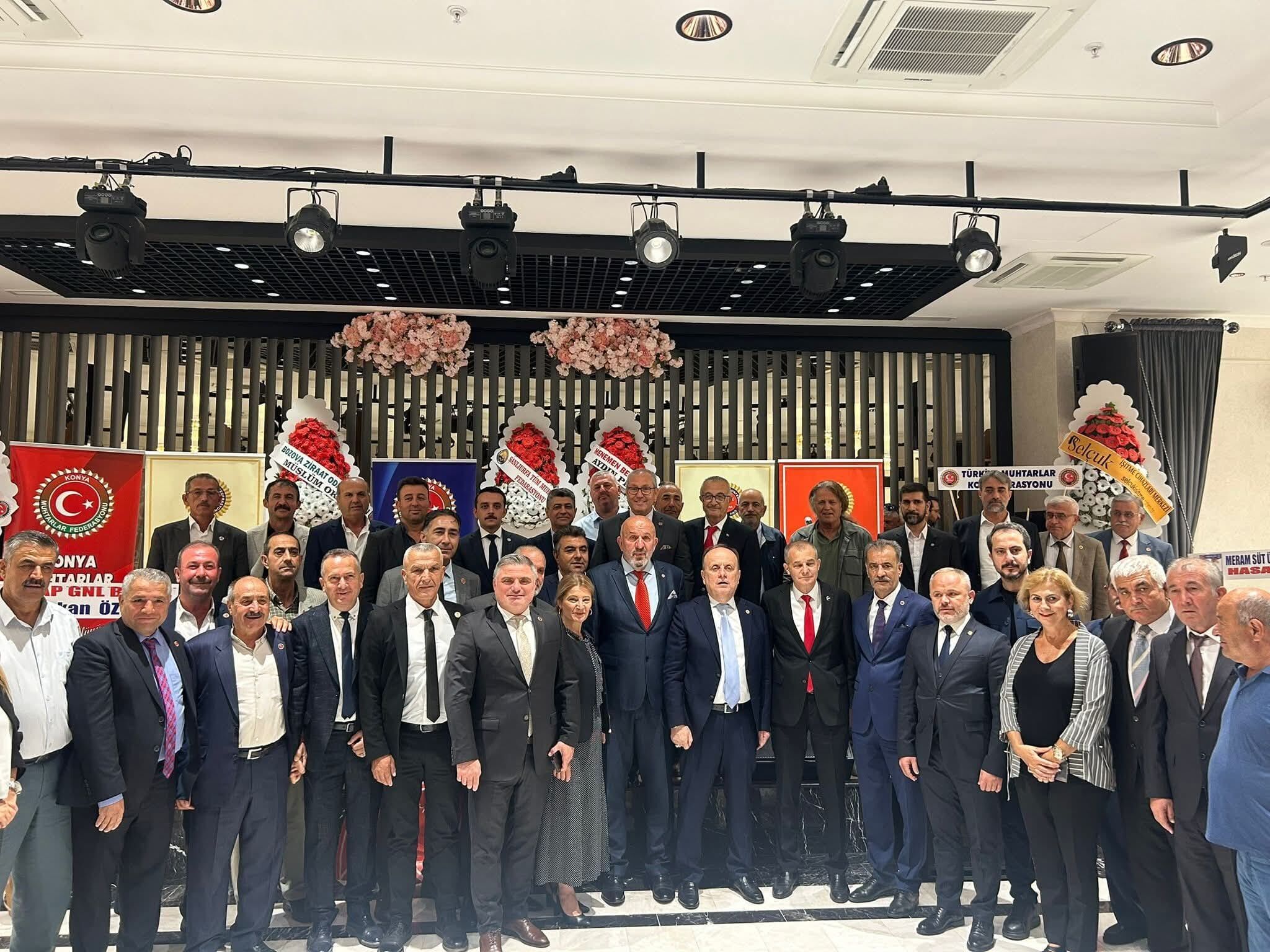 Konya Muhtarlar Federasyonu’nda Yeni Dönem “Hamdi Demir Başkan Seçildi” (1)