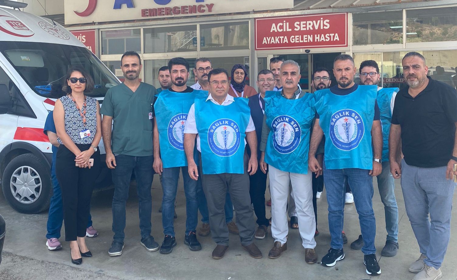 Kozan Devlet Hastanesi’nde Hemşirelere Yapılan Saldırıya Sağlık Sen’den Sert Tepki (4)