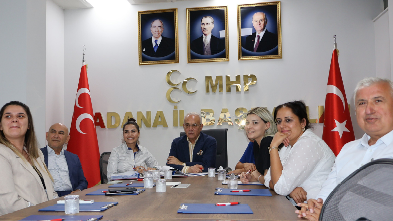 Mhp Adana İl Başkanlığı’nda Kaçep Toplantısı Yapıldı2