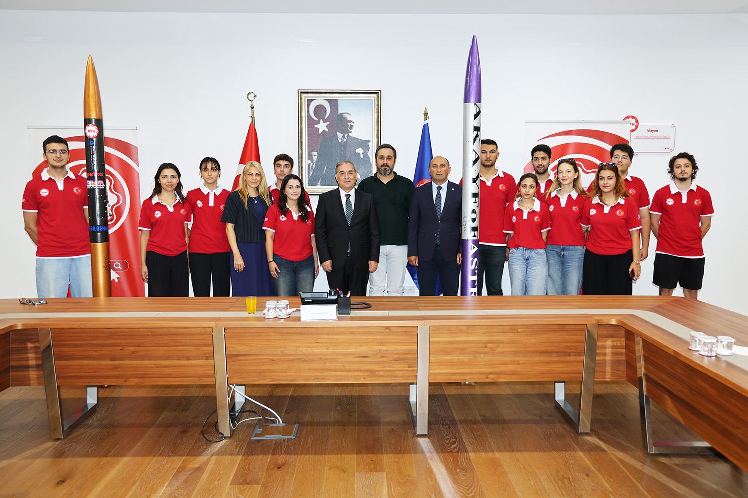 Rektör Sözen Atü’nün Roket Takımını Gururla Teknofest Finaline Uğurladı (2)
