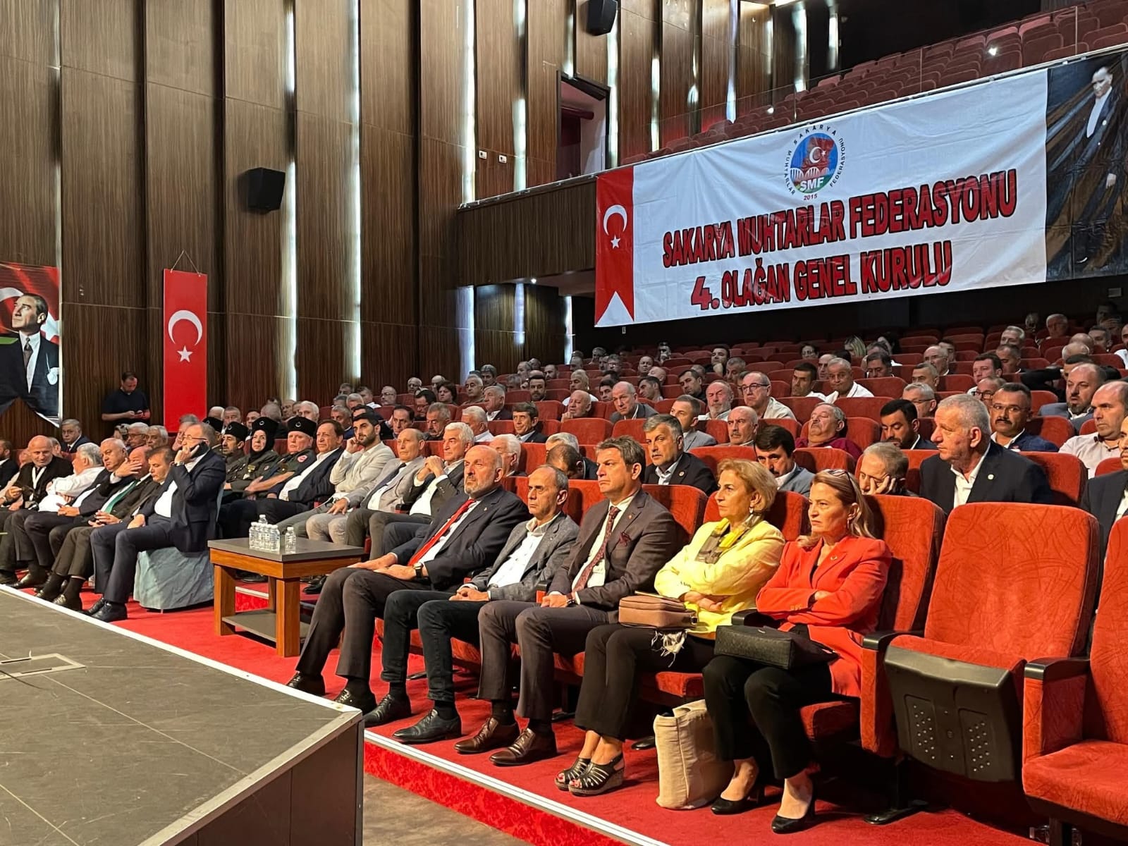 Sakarya Muhtarlar Federasyonu’nda Güven Tazeledi Erdal Erdem Yeniden Başkan (3)