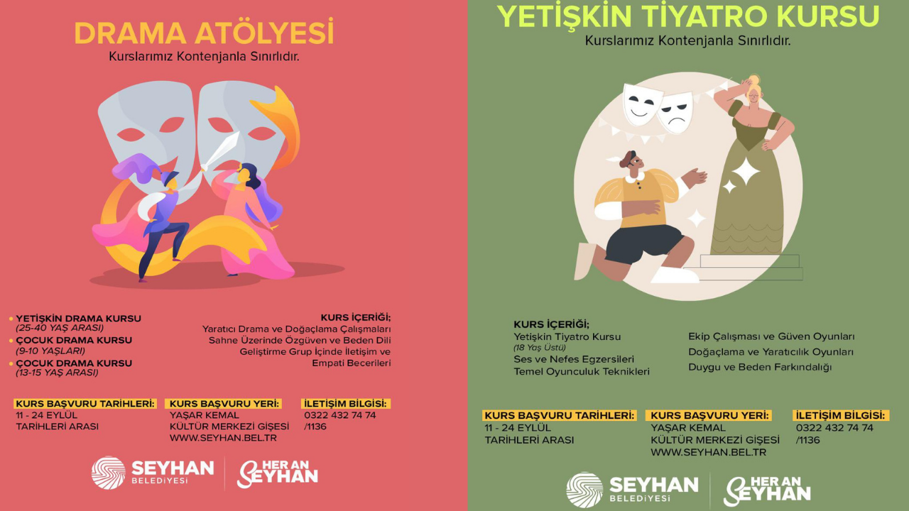 Sanat Ve Kültürle Dolu Güz Dönemi! Seyhan’da Kurs Başvuruları Açıldı (1)