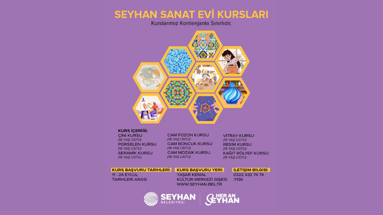 Sanat Ve Kültürle Dolu Güz Dönemi! Seyhan’da Kurs Başvuruları Açıldı (3)