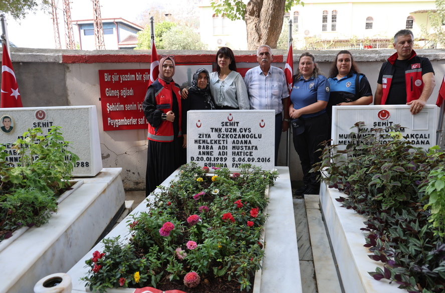 Şehit Ziya Özkozanoğlu, Kabri Başında Anıldı (1)