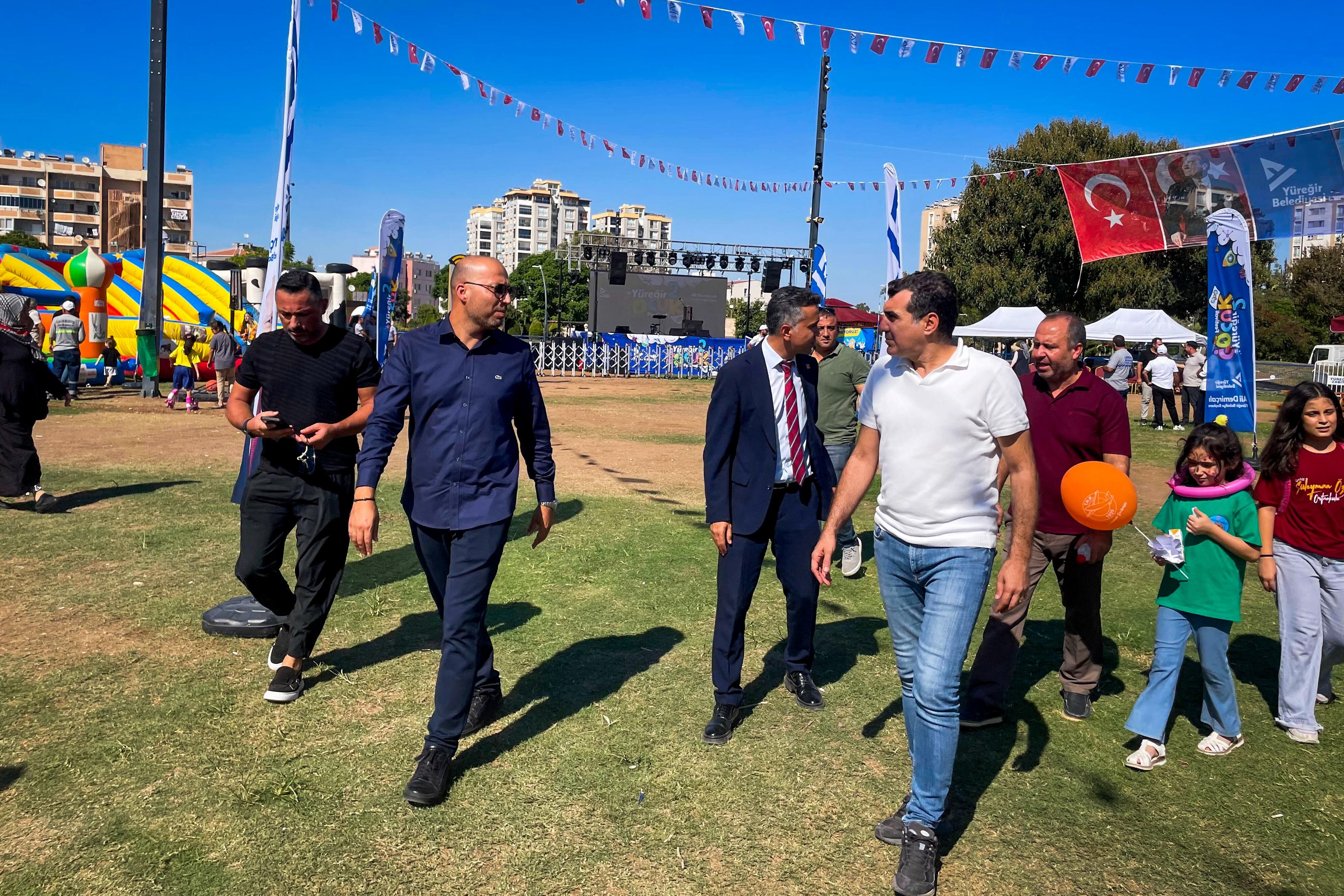 Yüreğir’de Festival Sevinci Anıl Tanburoğlu Çocuklarla Buluştu (1)