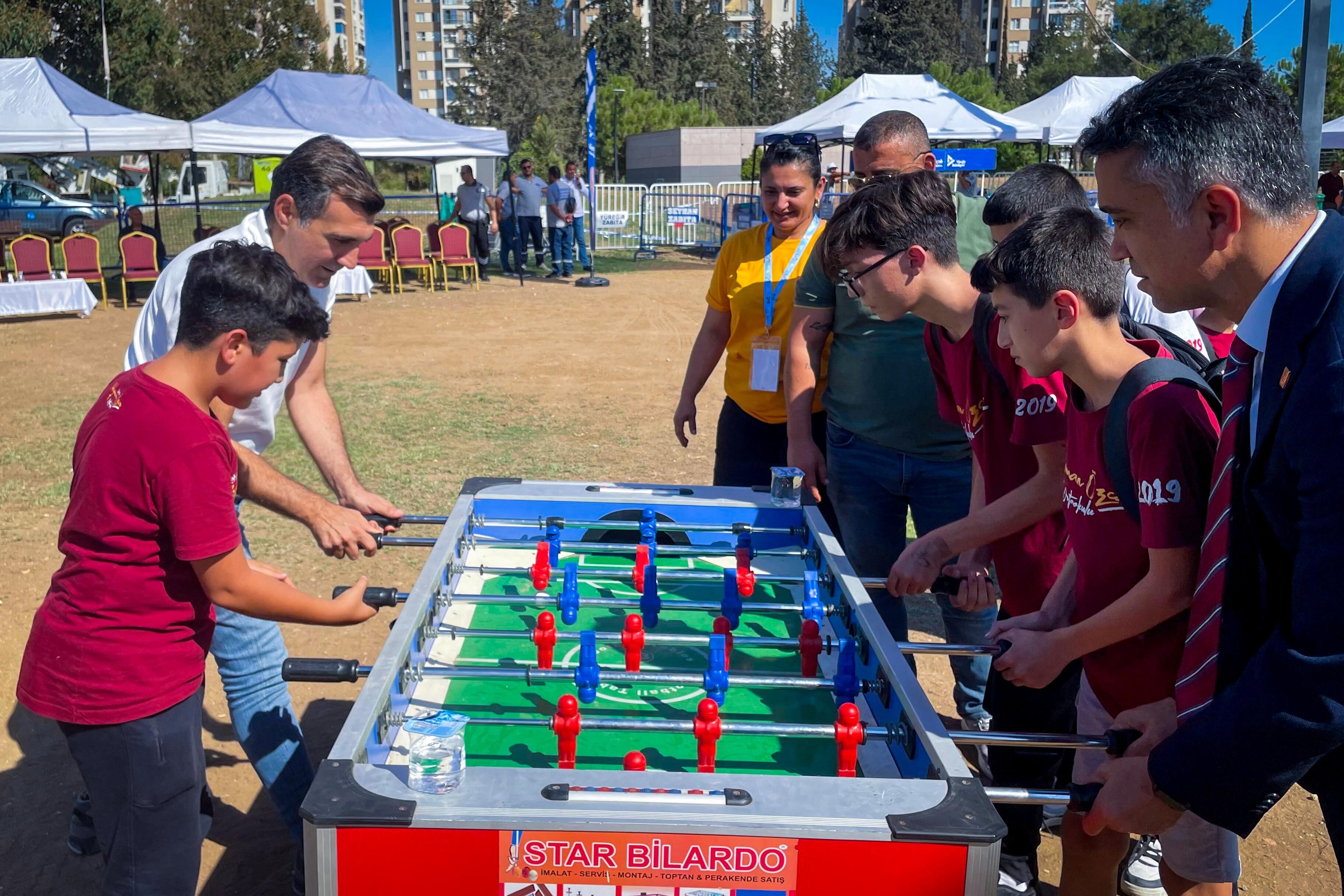 Yüreğir’de Festival Sevinci Anıl Tanburoğlu Çocuklarla Buluştu (3)