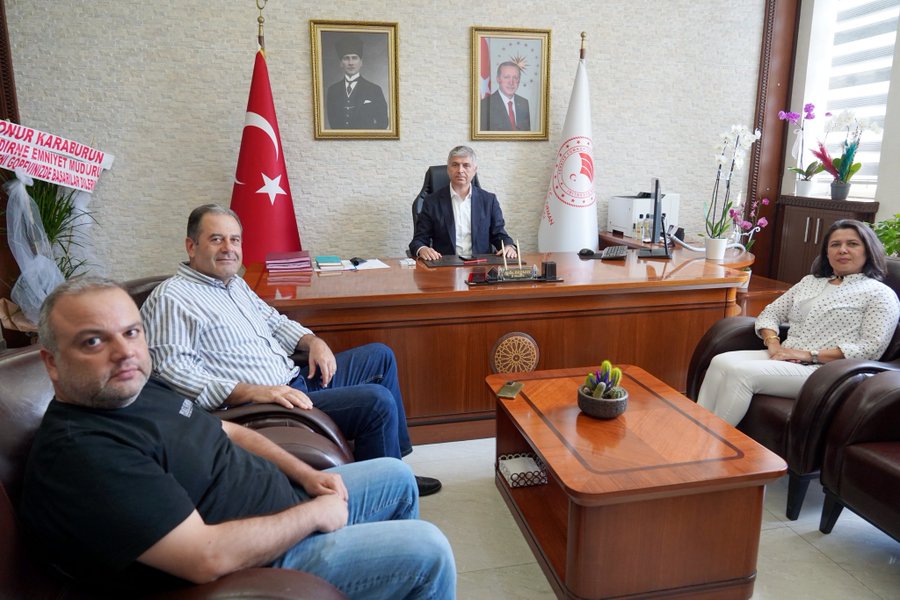 Ziraat Mühendisleri Odası Adana Şube Başkanı Ahencan Tayakısı Ve Beraberindeki Heyet