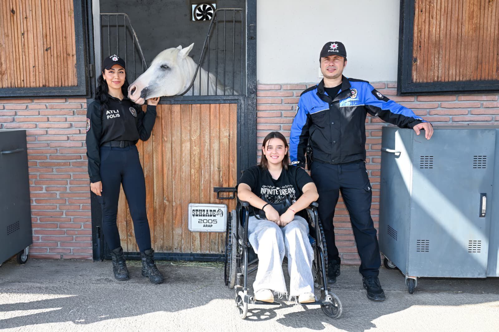 Adana'da Polisler Ve Minik Kalpler Atlı Birlik’te Buluştu (2)