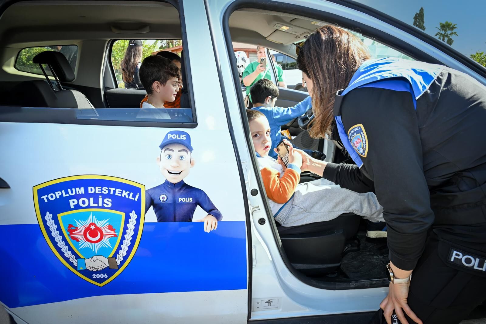 Adana'da Polisler Ve Minik Kalpler Atlı Birlik’te Buluştu (3)