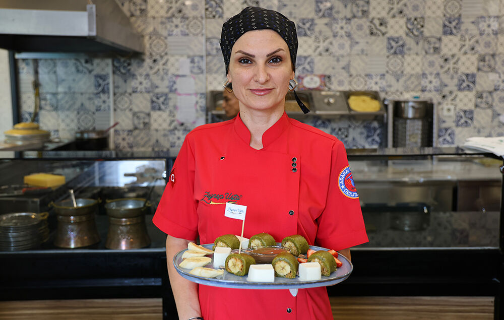 Adana'da “Sushi Kadayıf” Tatlısı İlgi Odağı Oldu (2)