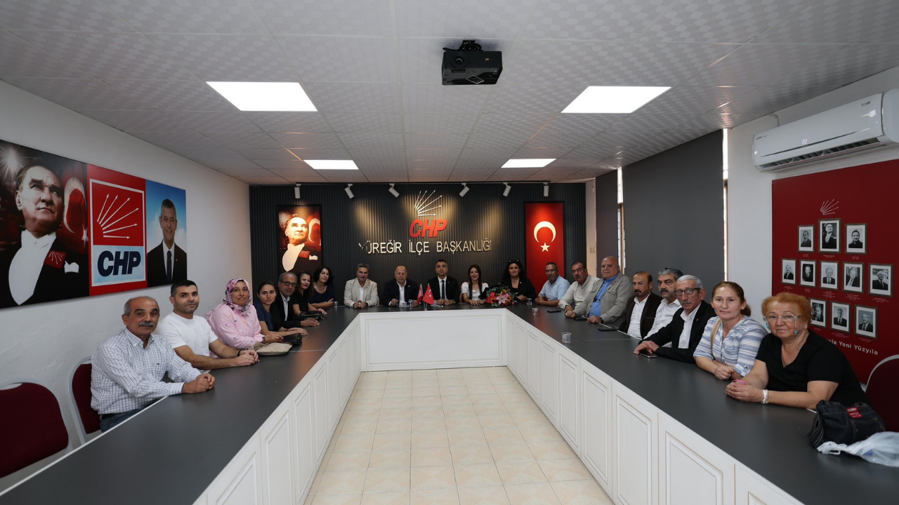 Başkan Ali Demirçalı’dan Chp Yüreğir İlçe Başkanlığı’na Ziyaret 2