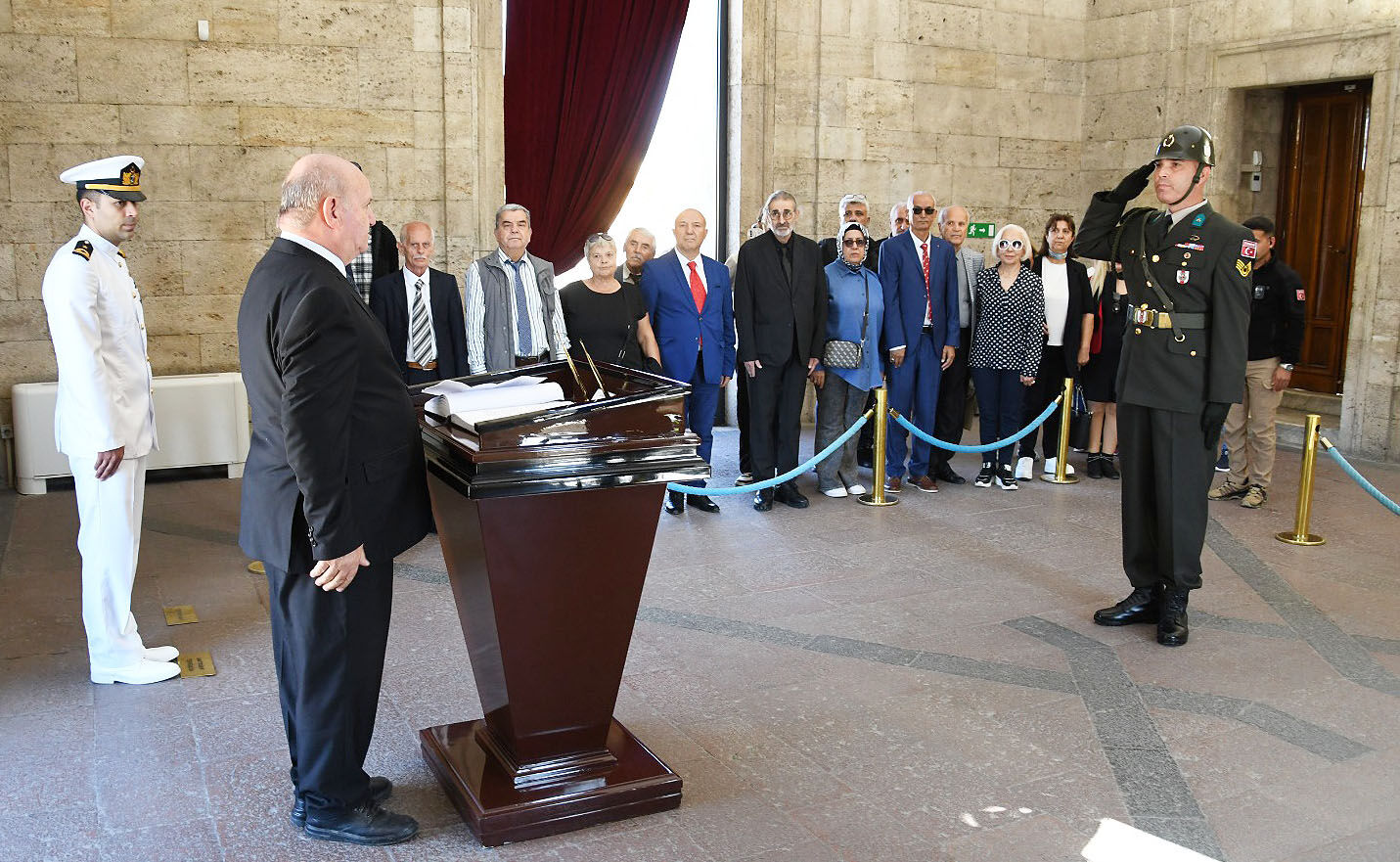 Çgc’den Anıtkabir’e Anlamlı Ziyaret (1)