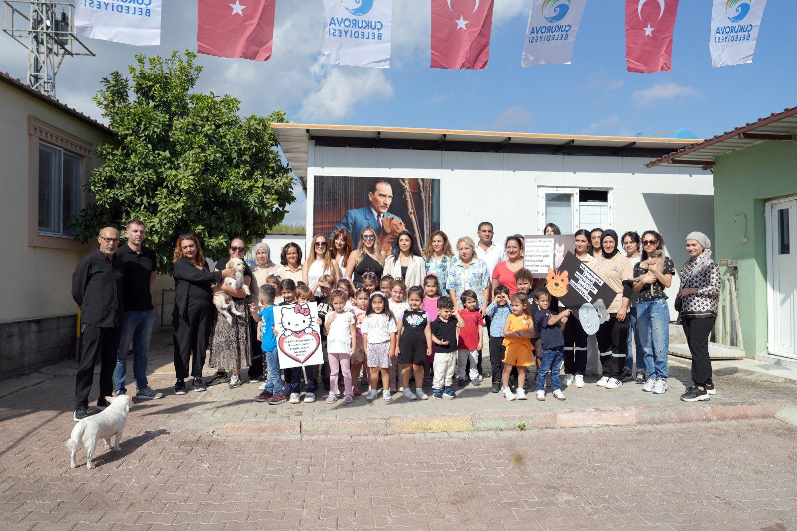 Çukurova Belediyesi Dünya Hayvan Hakları Günü Etkinliği2