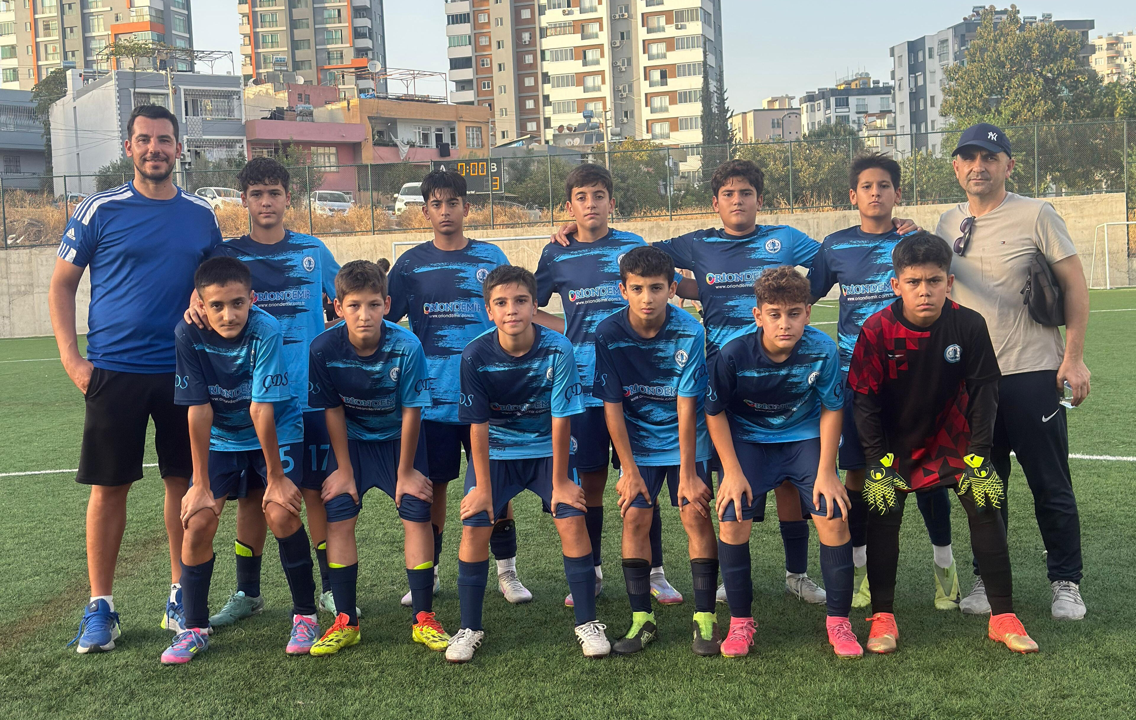 Çukurova Demirspor U 14 Lige 2 1’Lik Galibiyetle Start Verdi3