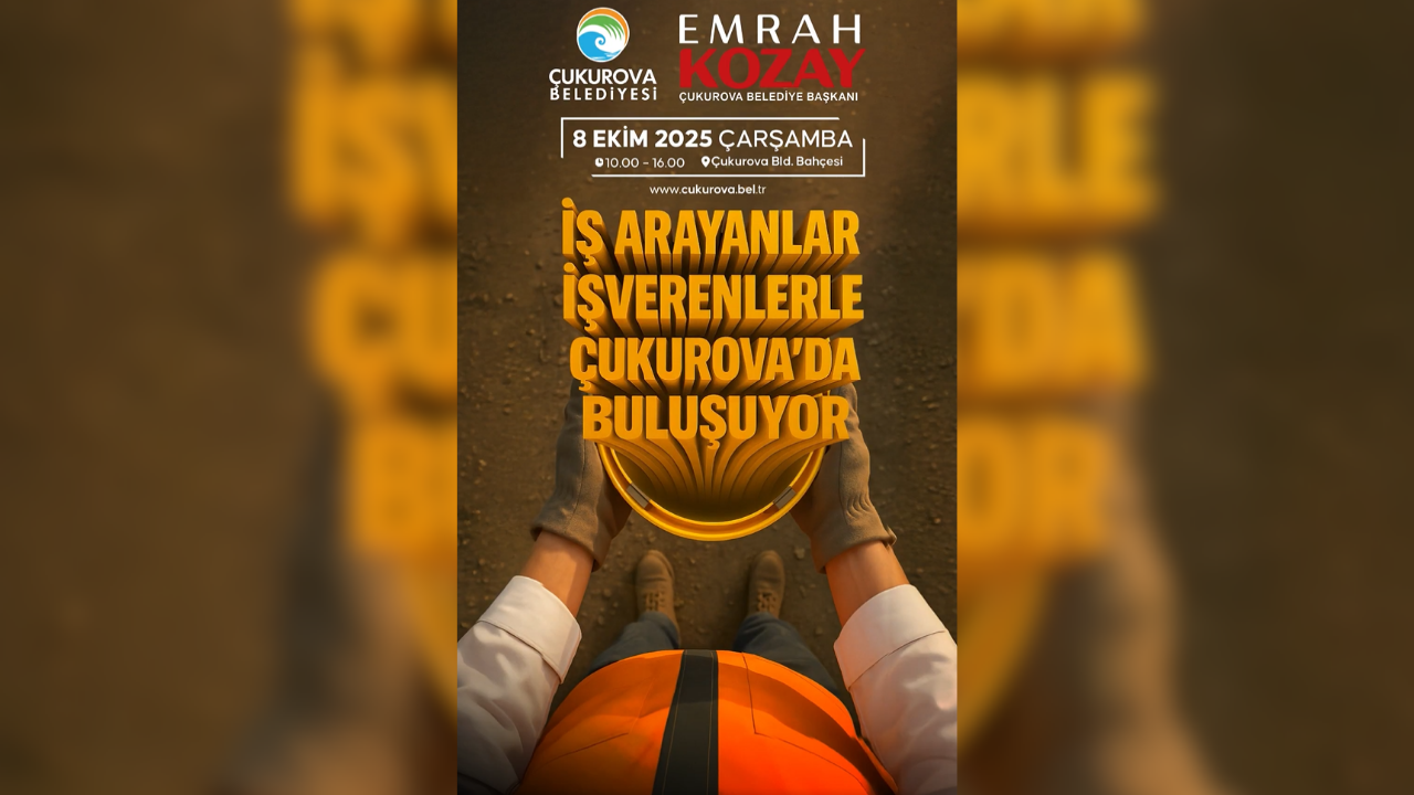 İş Arayanlara Ve İşverenlere Çukurova Belediyesinden Müjde!