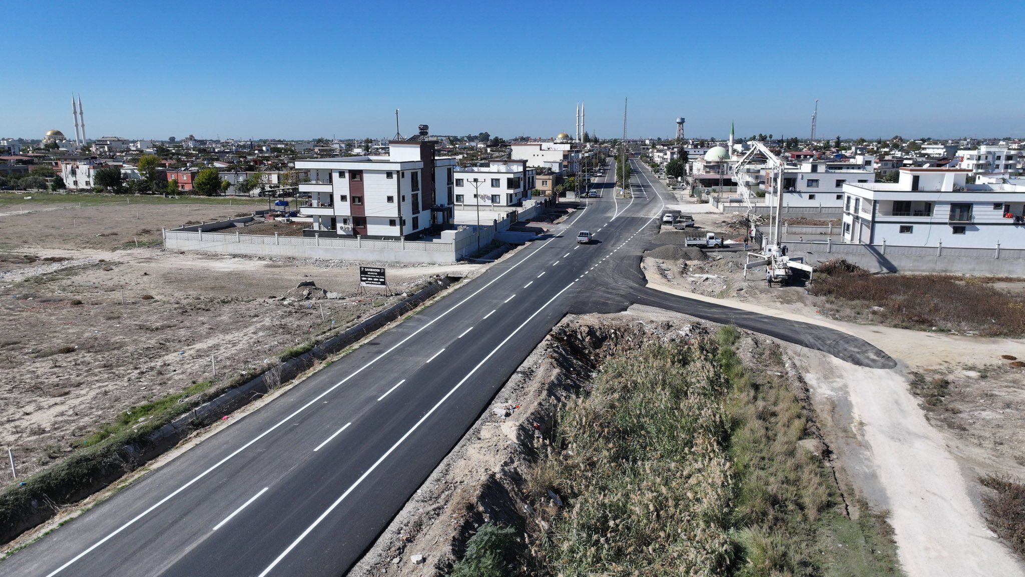 Solaklı Cumhuriyet Mahallesi’nde Yol Çalışmaları Tamamlandı 2