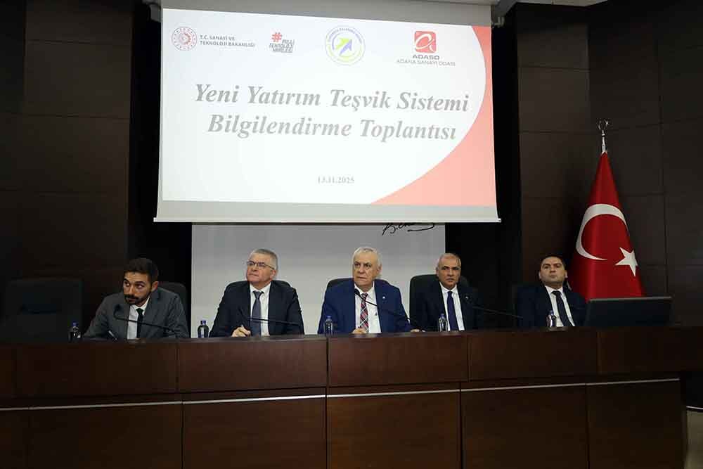 Adana’da Yeni Yatırım Teşvik Sistemi Tanıtıldı (1)