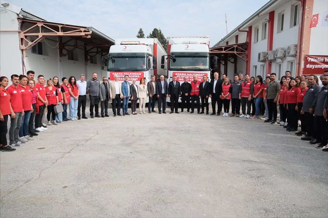 Adana’dan Gazze’ye Umut Yüklü Tır (2)