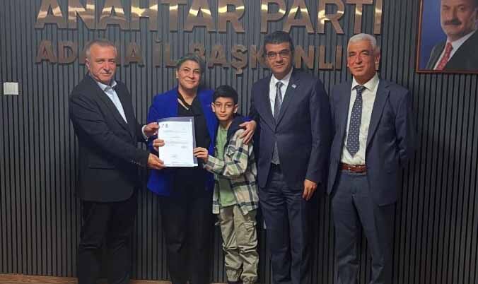Anahtar Parti’den Seyhan’da Sibel Çakmak Görevi Devraldı