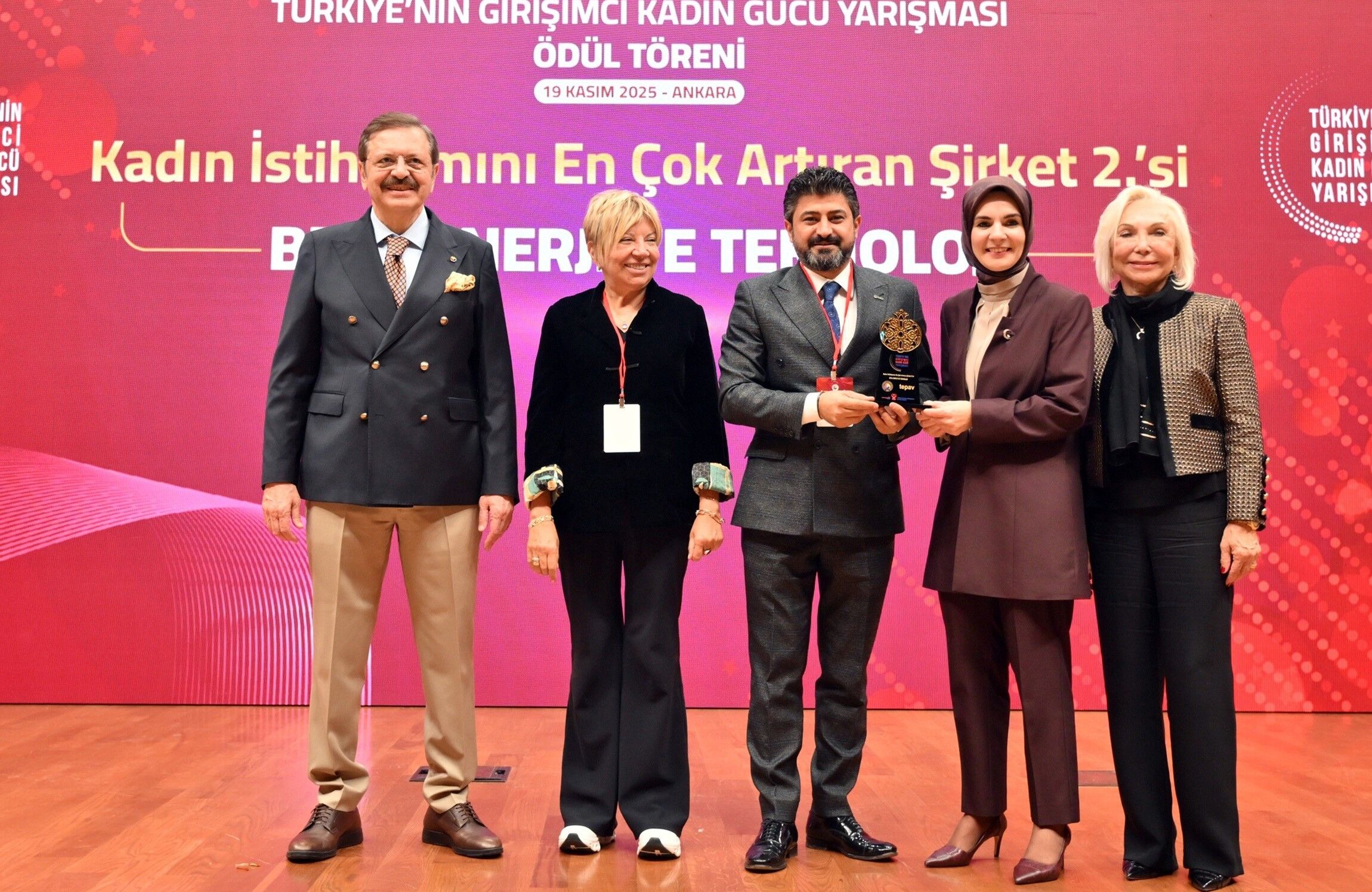 Beta Enerji Çifte Başarıyla Parladı Kadın İstihdamı Ve Ar Ge’de İlk 10’Da (2)