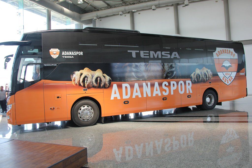 adanaspor takım otobüsü