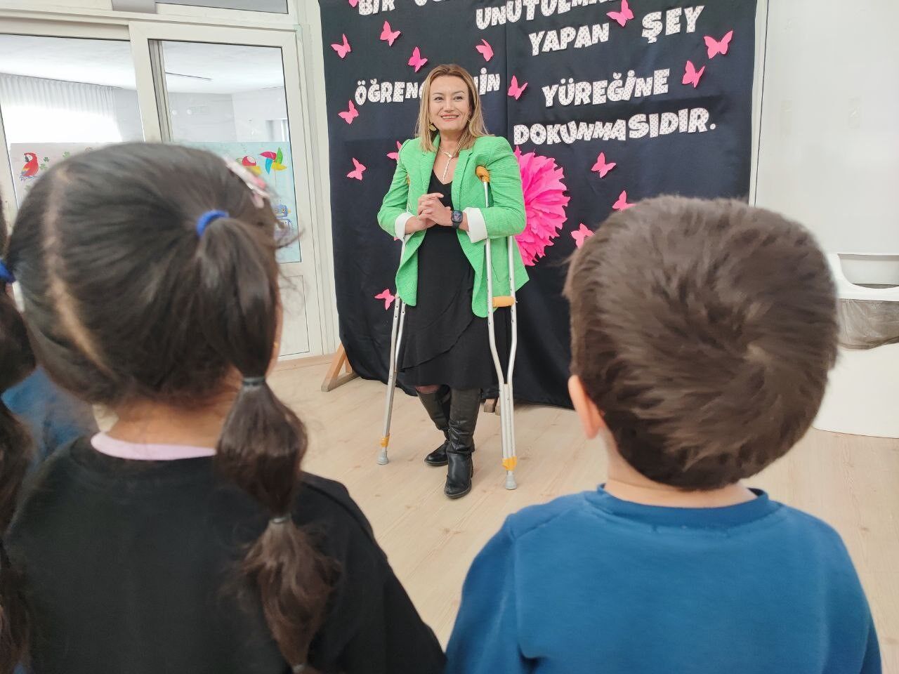 Engeli Değil Azmi Konuşuldu Hilal Demir Müdür Koltuğuna Oturdu (2)
