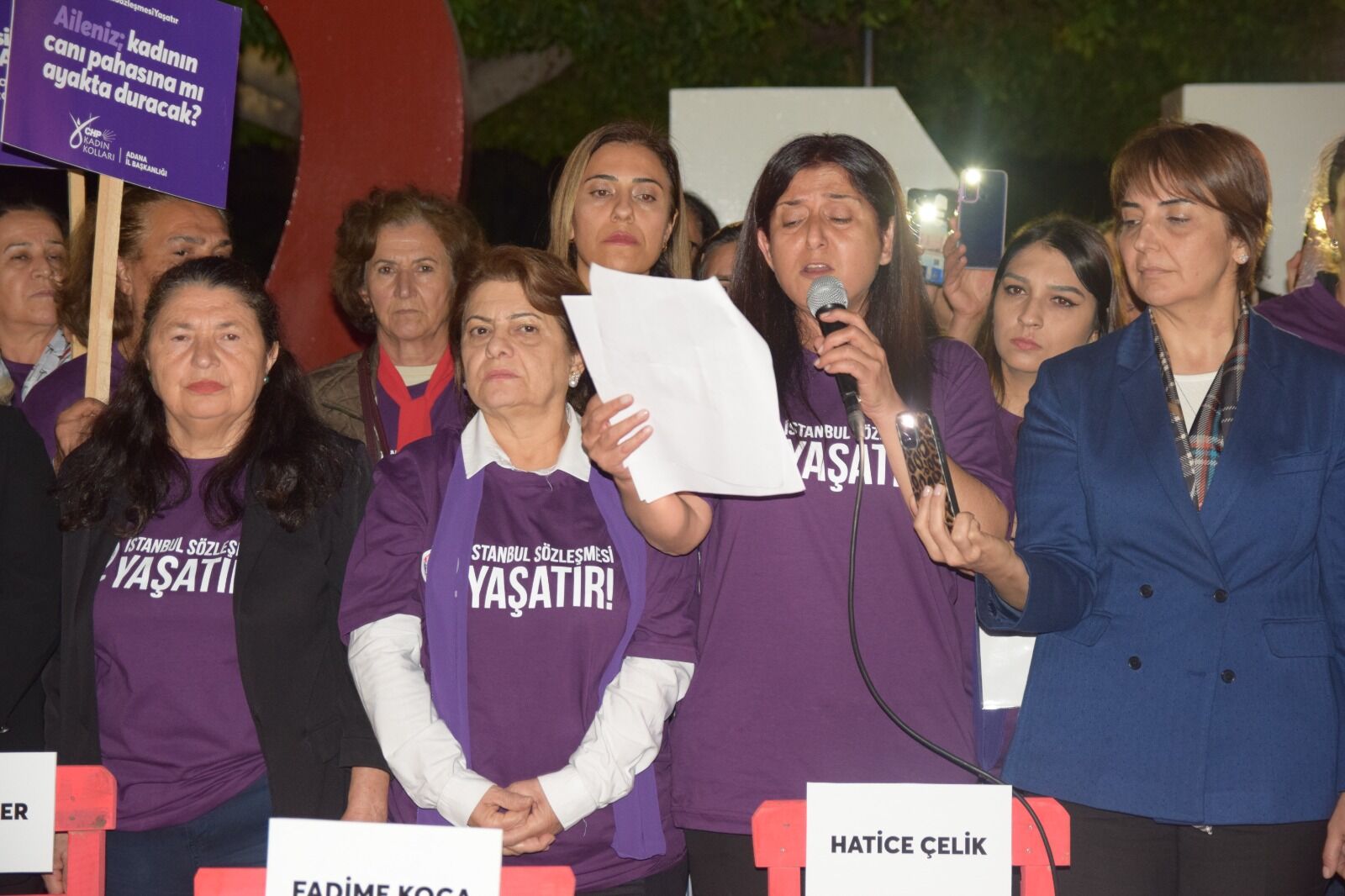 Kadın Cinayetlerine Karşı Adana’da Ses Yükseldi (4)