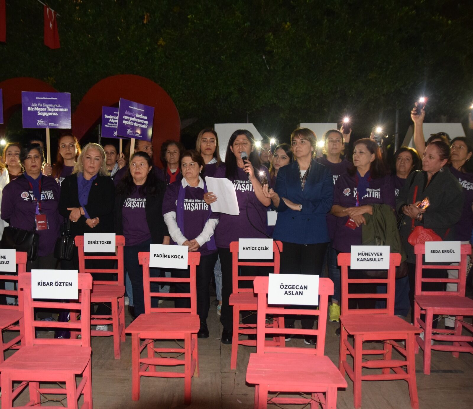 Kadın Cinayetlerine Karşı Adana’da Ses Yükseldi (5)