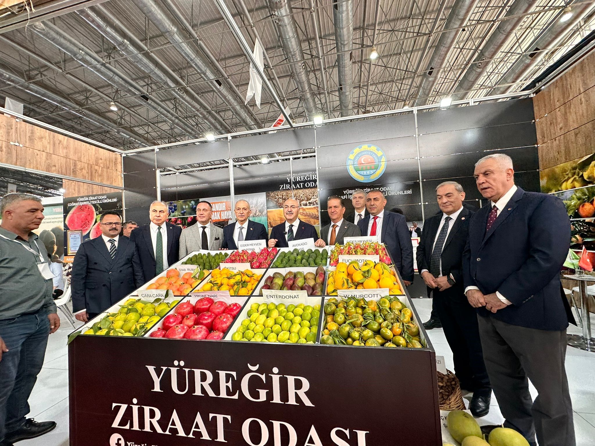 Yüreğir Ziraat Odası, 18. Adana Tarım Fuarı’nda Çukurova’nın Bereketini Sergiledi (2)
