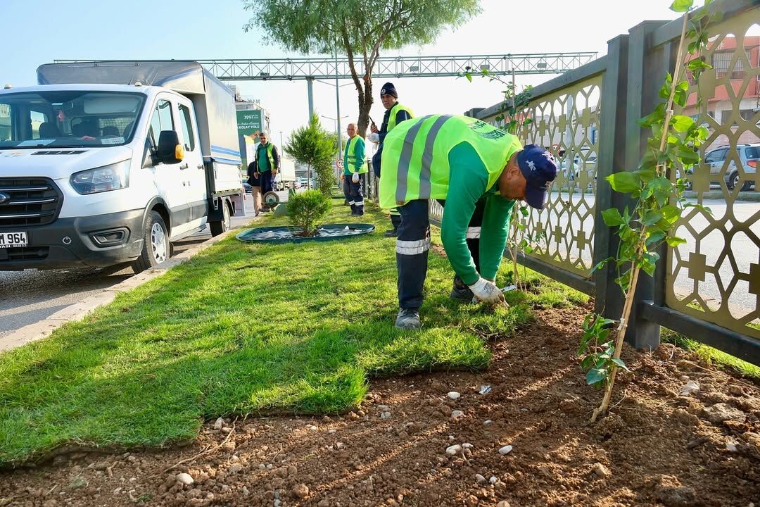 Adana Büyükşehir’den D 400’De Estetik Dokunuş (1)