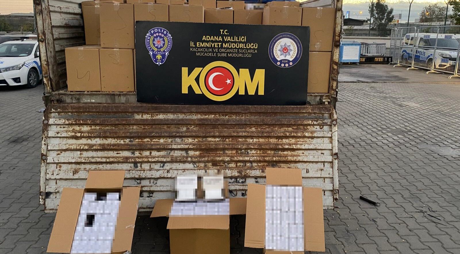 Adana’da 11 Milyon 650 Bin Kaçak Makaron Ele Geçirildi (2)-1