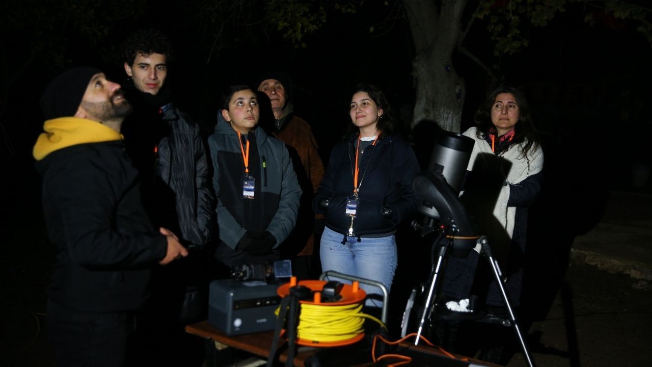 Adana’da 4. Astronomi Gecesi Gökyüzü Meraklılarını Buluşturdu2