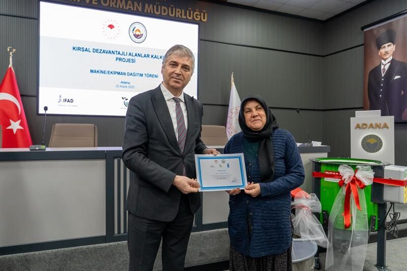 Adana’da Çiftçilere Yüzde 100 Hibeli Makine Desteği (1)