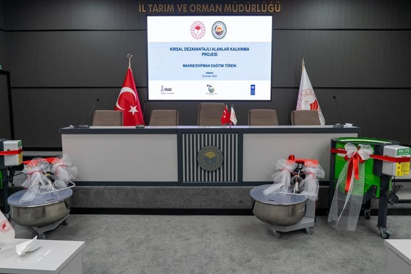 Adana’da Çiftçilere Yüzde 100 Hibeli Makine Desteği