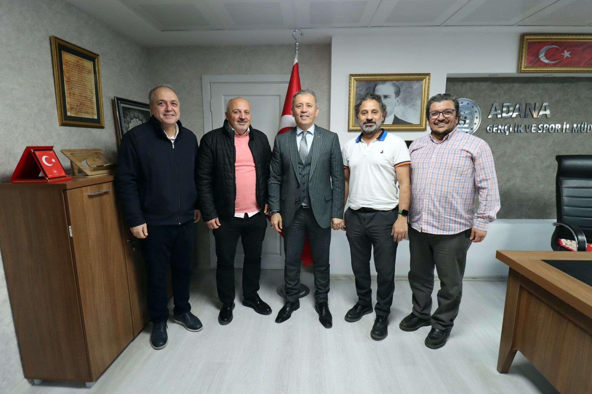 Askf Ve Tsyd’den İl Müdürü Loğoğlu’na Spor Ziyareti (2)