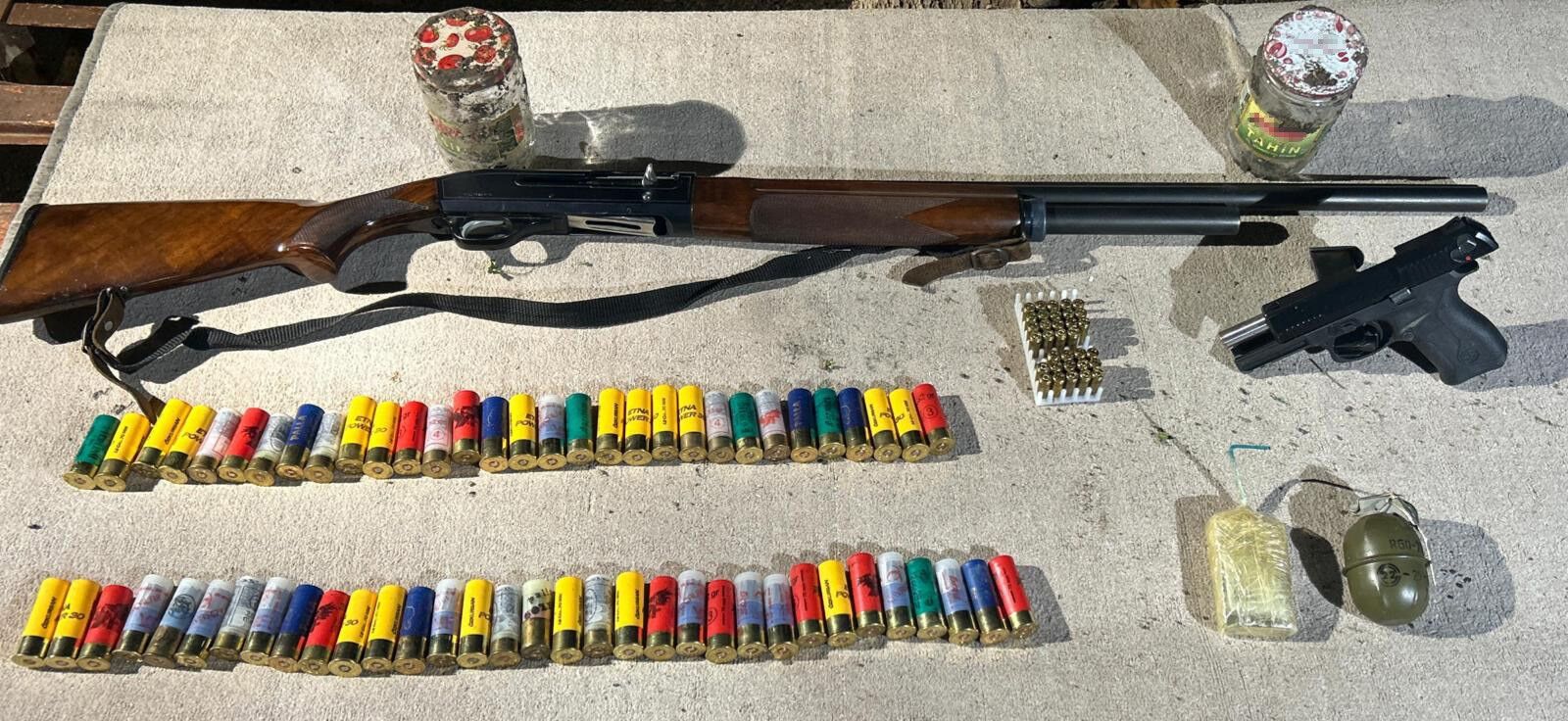Bahçede Gömülü Kavanozlardan Bomba Çıktı Şüpheli Tutuklandı (2)