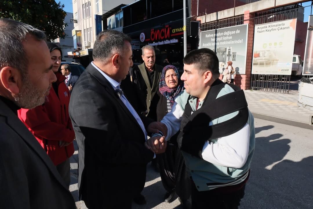 Başkan Vekili Geçer’den Ceyhan’da Mahalle Ve Esnaf Ziyareti