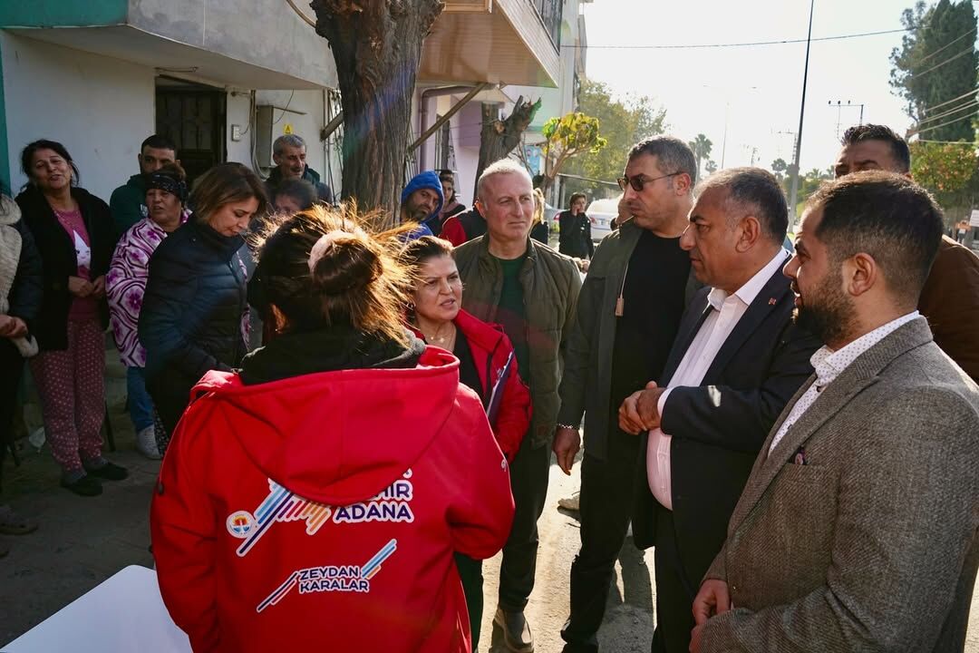 Başkan Vekili Geçer’den Yangından Etkilenen Mahallelere Ziyaret (1)