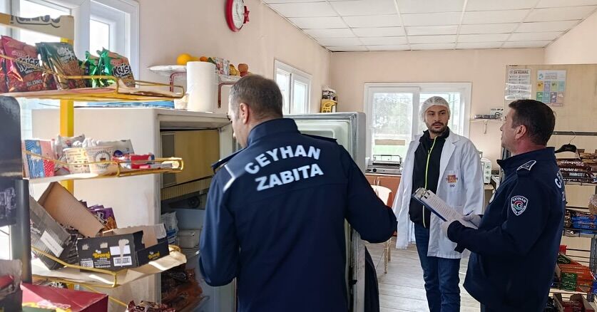 Ceyhan’da Okul Kantinlerine Zabıta Denetimi (2)