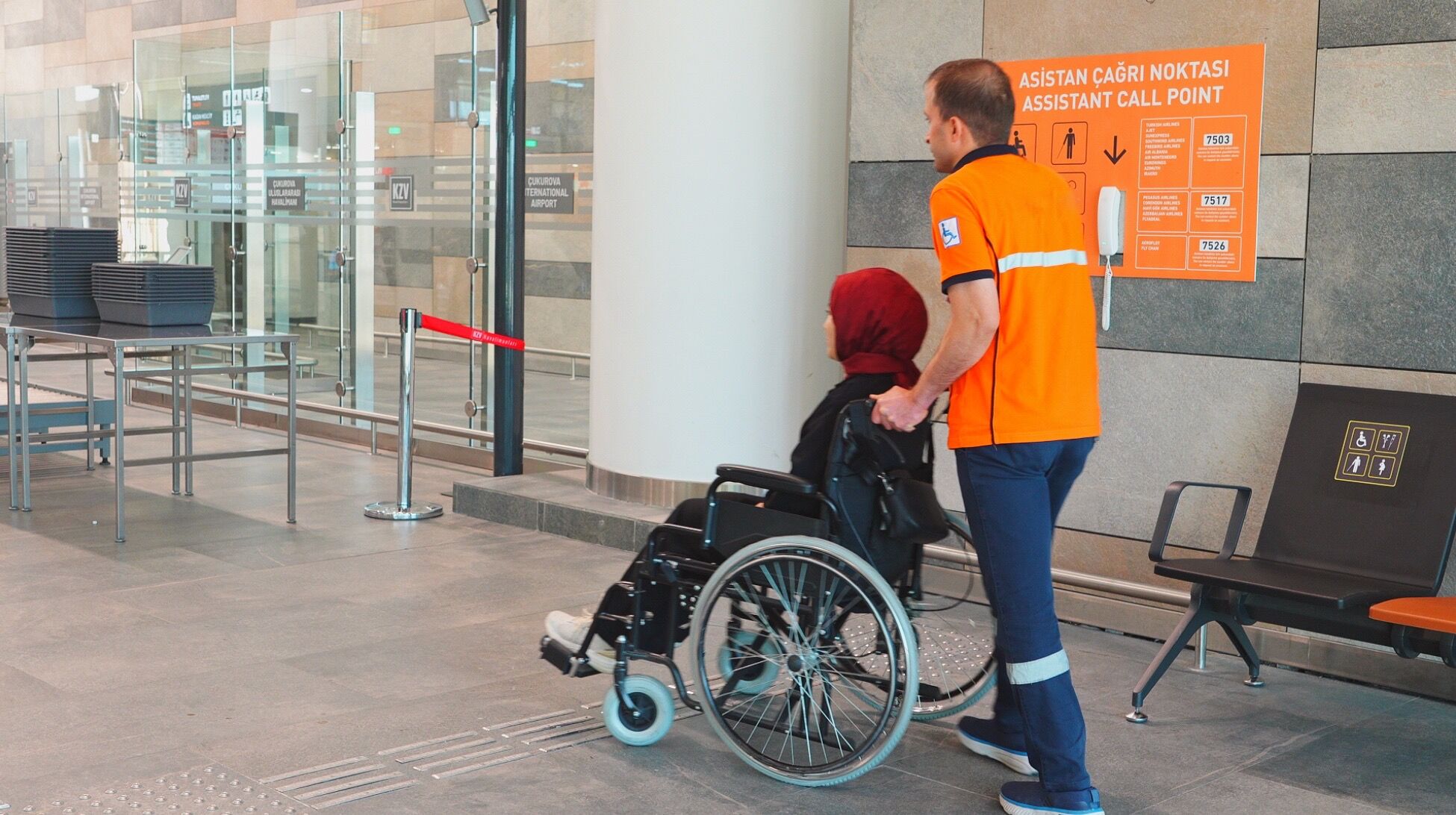 Çukurova Uluslararası Havalimanı’ndan Engelsiz Yolculuk Hamlesi (1)