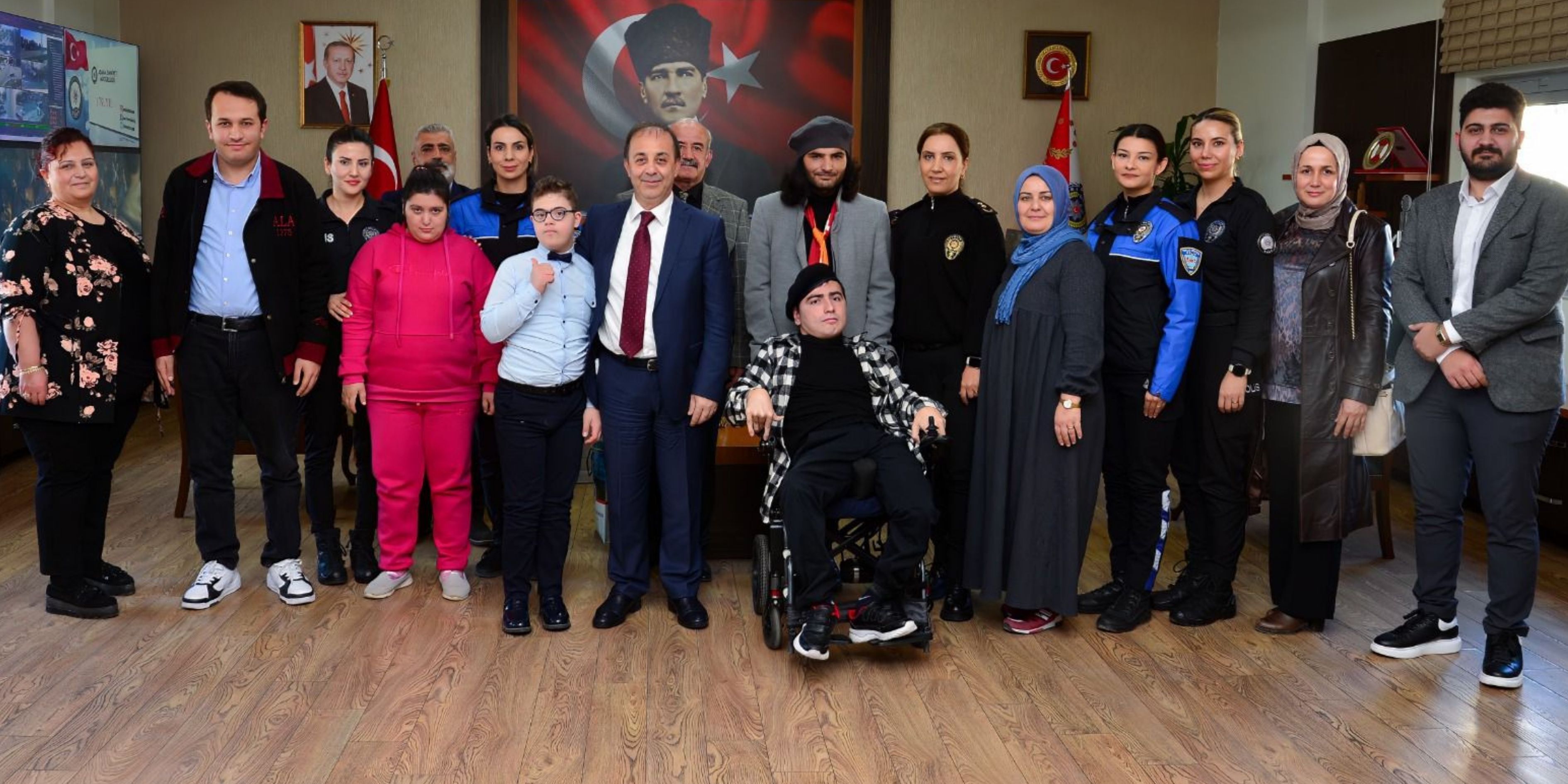 Emniyet Müdürü Arıkan, Dünya Engelliler Günü’nde Özel Çocuklarla Buluştu (1)