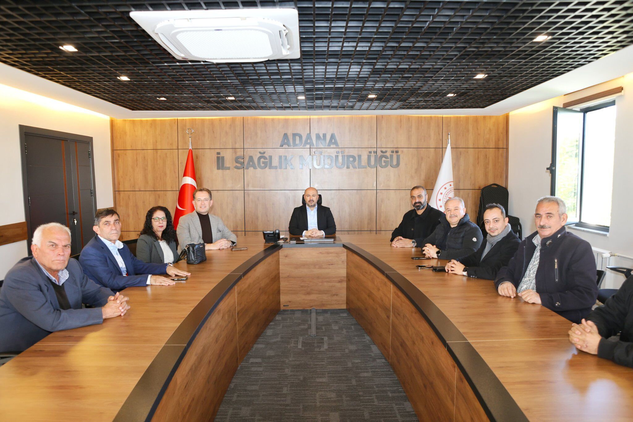 İl Sağlık Müdürü Nacar, Ceyhanlı Muhtarlarla Bir Araya Geldi (2)