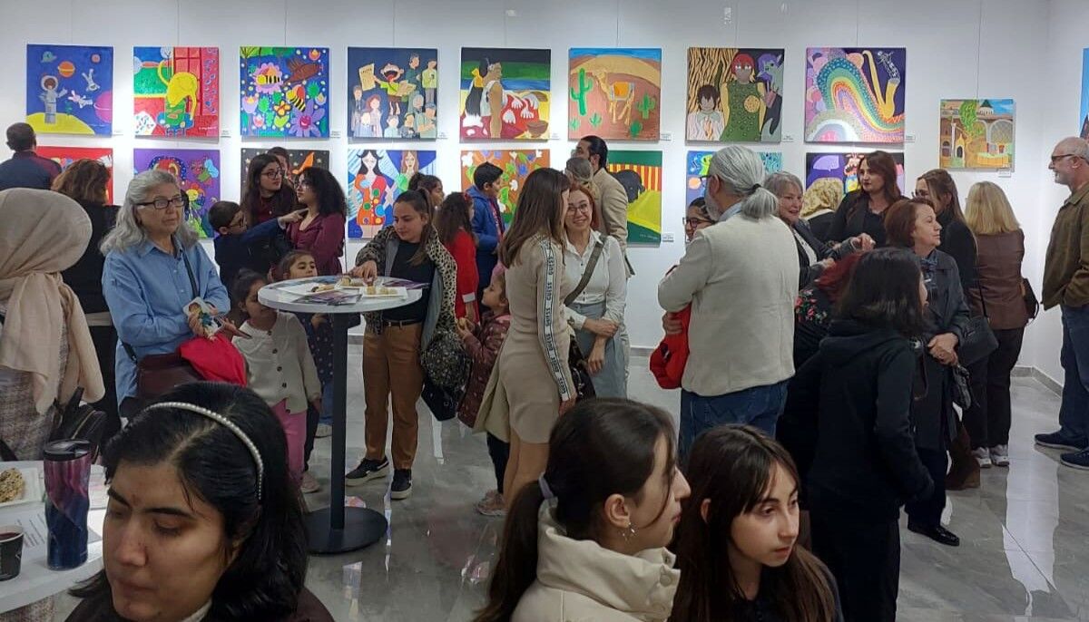 Nsanat Merkezi Çocuk Resim Grubu’ndan “Yeni Yıla Merhaba” Sergisi (1)
