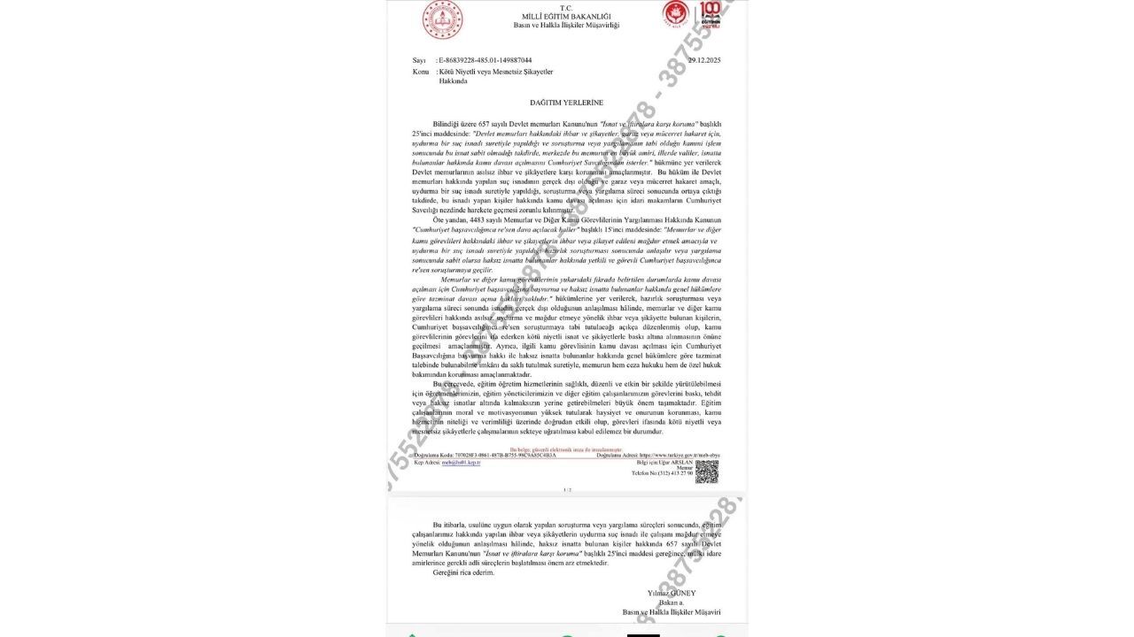 Öğretmen Ve Eğitim Çalışanlarını Ilgilendiren Kritik Karar (1)