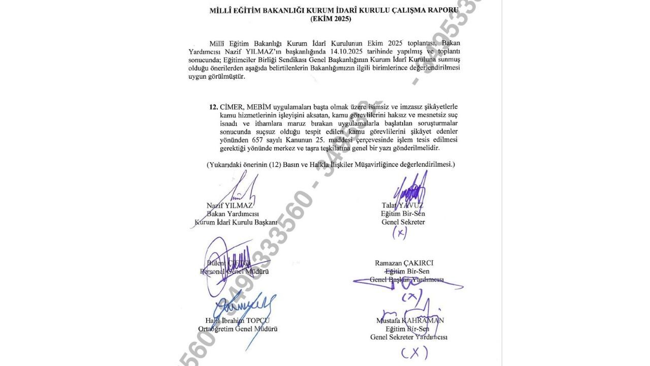 Öğretmen Ve Eğitim Çalışanlarını Ilgilendiren Kritik Karar