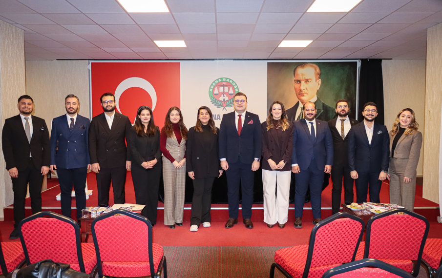 Adana Barosu Genç Avukatlar Meclisi Olağan Genel Kurulu yapıldı
