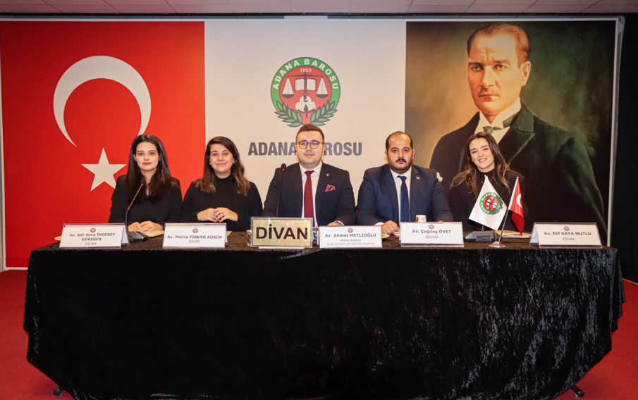 Adana Barosu Genç Avukatlar Meclisi Olağan Genel Kurulu Yapıldı (4)